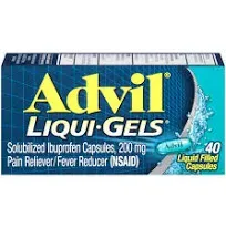 Advil Liqui-Gels Pain Reliever Fever Reducer