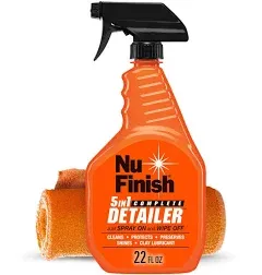 Nu Finish 5-in-1 Complete Detailer Spray with Towel