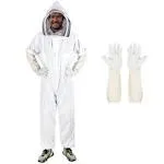 Bee Suits for Men Women,Bee Keeper Suite with Beekeeping Gloves,Beekeep<wbr/>ing Suit 