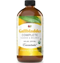 Organic Gallbladder Complete 8oz Liquid Concentrate - Digestive Detox Supplement