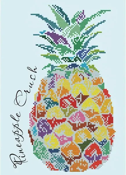 Diamond Dotz - Diamond Facet Art Kit - Pineapple Crush (Intermediate #DD6.006) 