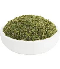 Mud Pie Preserved Moss Paulownia Bowl, 15 inch Diameter,