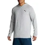 Puma Men’s Performance Hoodie (Gray, M)