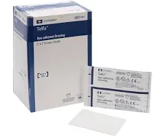 Telfa Adhesive Dressing, 3 x 4 inch - Carton/100