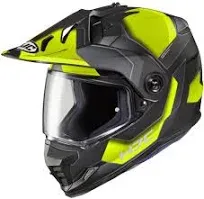 HJC DS-X1 Dual-Sport Helmet (Silver), (Medium)