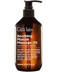 Gya Labs Soothing Sensual Massage Oil for Therapy - Spa Quality... 