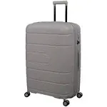 It Luggage Eco Tough 3 Piece Hardside 8 Wheel Expandable Spinner, Silver lining, 3 PC Set