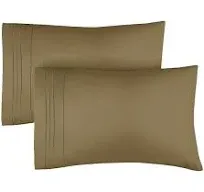 CGK Unlimited 2 Pillowcase Set New Colors Queen / Light Sage Green