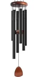 Bursvik Large Aluminium Wind Chimes 37" Inches to Create a Zen Atmosphere Suitable for Outdoor