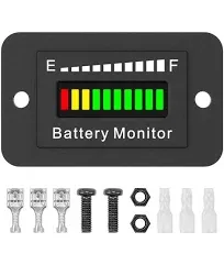 12V 24V 36V 48V 60V 72V Golf Cart Battery Meter Indicator for Yamaha Cart Motor