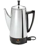 Presto 12 Cup Coffee Percolator, Stainless Steel