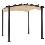 Garden Winds Canopy Part 94&#034;Lx85&#034;W Replacement Arched Pergola Accessory Beige