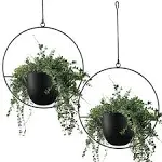 ABETREE Modern Metal Hanging Planter