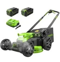 Greenworks 40V 25" Brushless Cordless Self-Propelled Lawn Mower