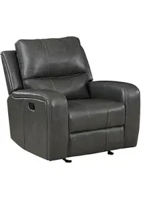 New Classic Furniture Linton Leather Glider Recliner