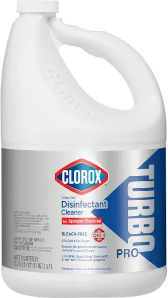 Clorox Turbo Pro Disinfectant Cleaner for Sprayer Devices