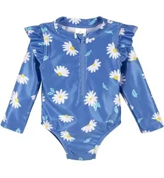 Gerber Baby & Toddler Girls Darling Daisy Rash Guard