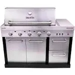 Char-Broil Medallion 52.5-in W x 26.5-in D x 47.5-in H Outdoor Kitchen Gas Grill with 5 Burners | 463246118