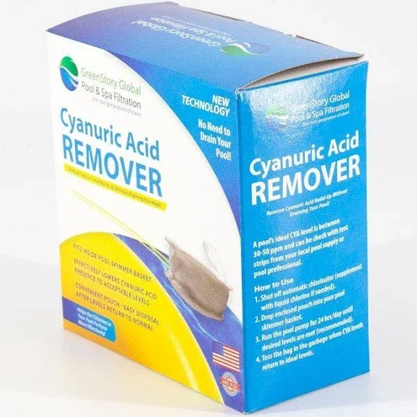 1.5 LB GreenStory Global Cyanuric Acid CYA Remover GSG-CYA-1.5