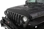 Bushwacker Jeep Wrangler Trail Armor Hood Stone Guard - 14093