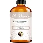 Ola Prima Oils 0 Vanilla Essential Oil 4 oz Vanilla Oil Essential Oil for Candles, Soap Making & Skin - Vanilla Essential Oil for Diffuser - Vanilla Essential Oil Aromatherapy