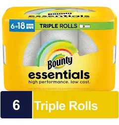 Bounty Essentials Triple Roll Select-a-size - 2 Count