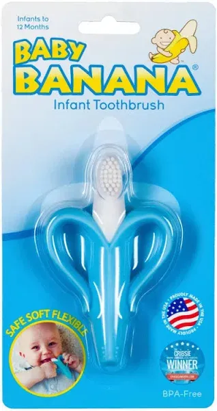 Baby Banana Infant Teething Toothbrush