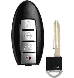 Key Fob Replacement Fits for Nissan Altima 2007 2008 2009 2010 2011 2012 Maxima 2009-2013 2014 Murano 370Z Infiniti EX35 FX35 G37 G25 Keyless Entry Remote Control KR55WK48903 KR55WK49622 4B Set of 1