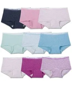 Fruit of the Loom Girls' Assorted Boyshort Underwear