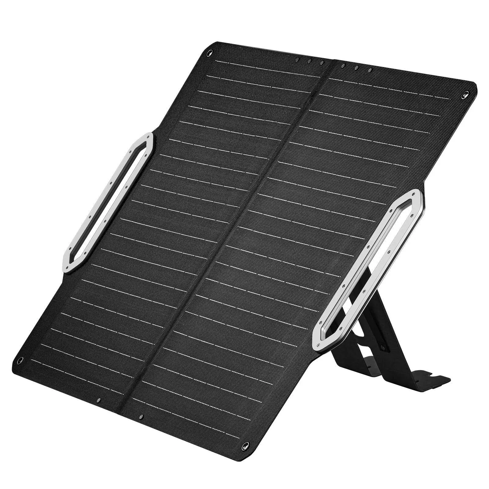 ICECO SP80 Portable Solar Panels 80W, High-Efficiency Monocrystalline Solar Panel, Foldable Solar Charger with Adjustable Kickstand, Waterproof IP67 for Outdoor, Camping, RV and Emergency Backup