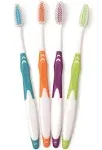 (100 Pack) Individually Wrapped Premium Toothbrushes, Oversized Easy Grip Rub...