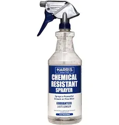 HARRIS Chemically Resistant Professional Spray Bottle, 32oz (1-Pack)