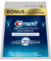 Crest 3D Whitestrips Brilliance White Teeth Whitening Kit - 16ct