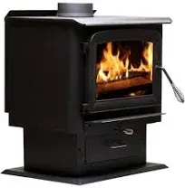 Ashley Hearth 2000 Sq. Ft. Pedestal Wood Stove