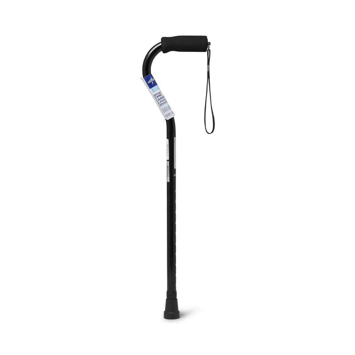 Medline Aluminum Offset Walking Cane