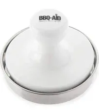 BBQ-Aid Porcelain Burger Press