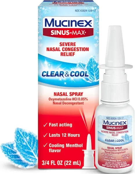 Mucinex Sinus-Max Nasal Spray