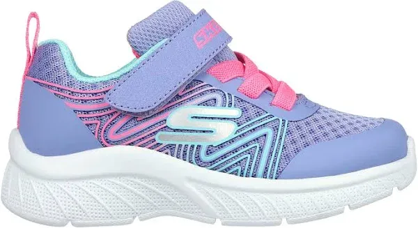 Skechers Toddler Girls Microspec Plus Swirl Sweet Sneaker