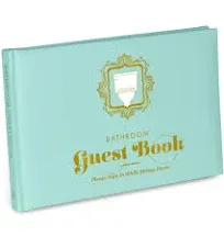 New Bathroom Guest Book Hardcover By Knock Knock Joke Funny Gift 8.5x5.5”