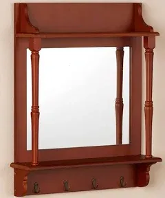 LTD Commodities Farmhouse Wall Organizer Mirror