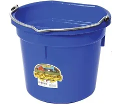 Little Giant 20 Quart Flat Back Plastic Bucket