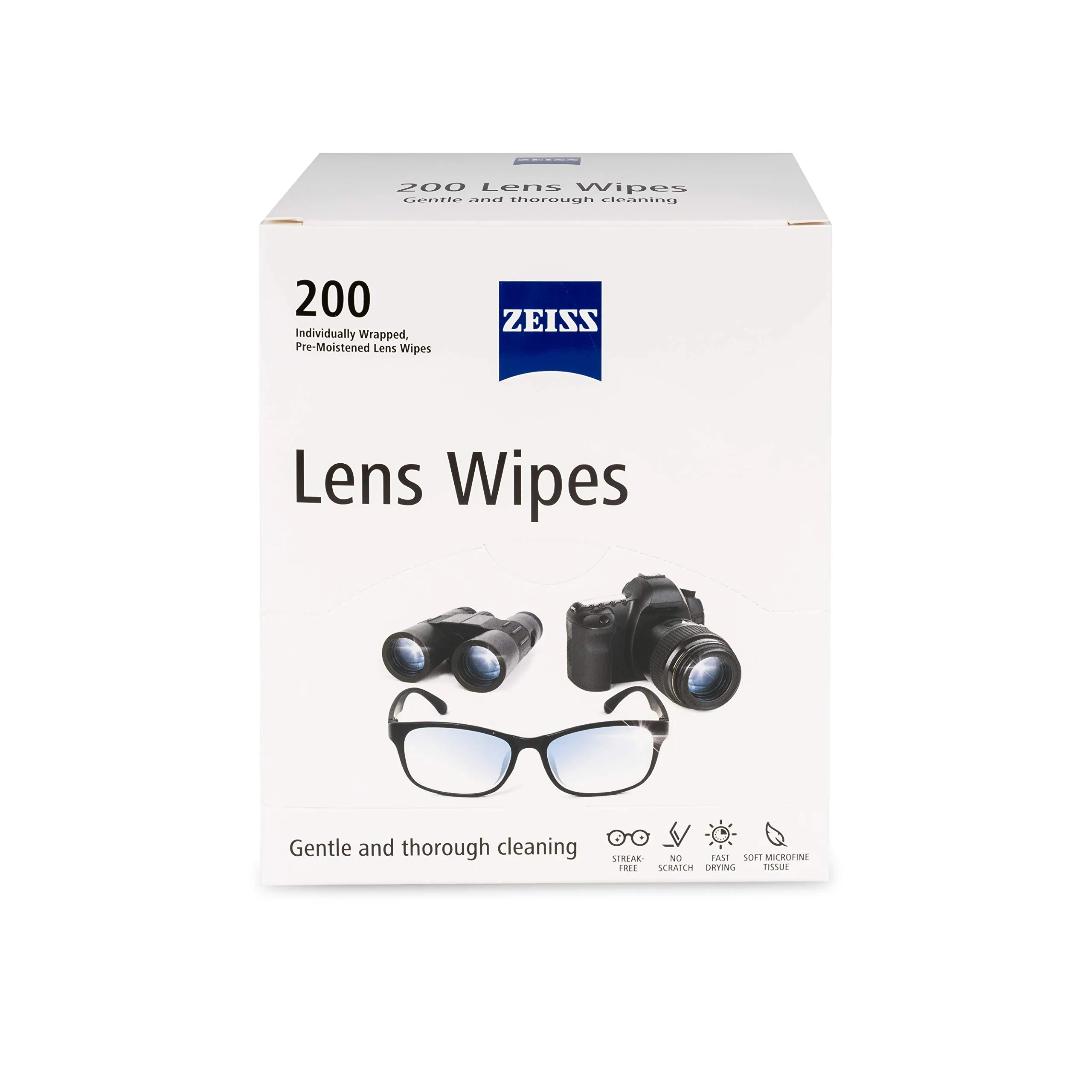 Zeiss Lens Cleaning Wipes Pre-Moistened