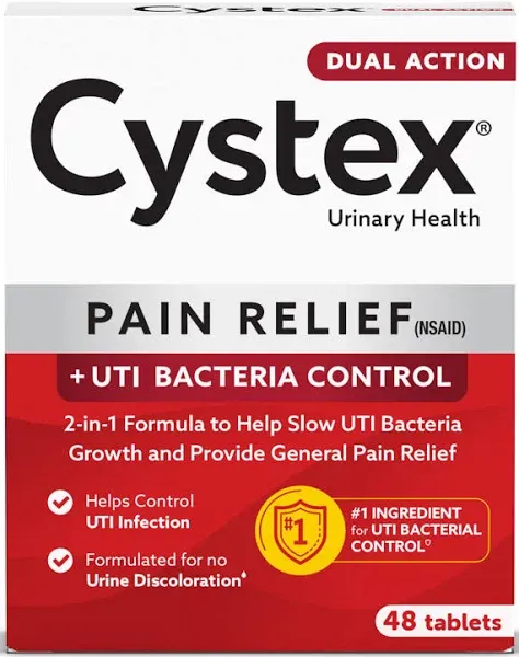 Cystex Urinary Pain Relief Tablets