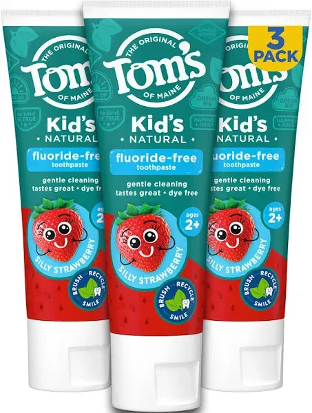 Tom's of Maine Silly Strawberry Children's Toothpaste