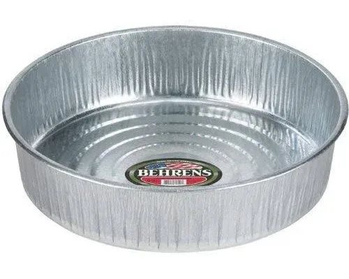 Behrens 3 Gallon Galvanized Utility Pan