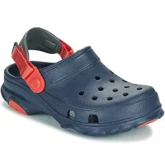 Crocs Classic All-Terrain Clog - Kids' Navy, 4.0