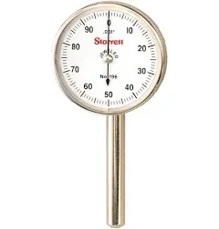 Starrett 196B1 Dial Indicator Universal Back Plunger