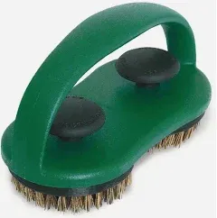 Big Green Egg SpeediClean Palmyra Bristle Dual Brush Grid Scrubber