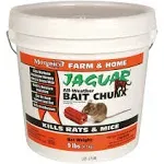 Motomco Jaguar All Weather Bait Chunk - 9 lbs bucket