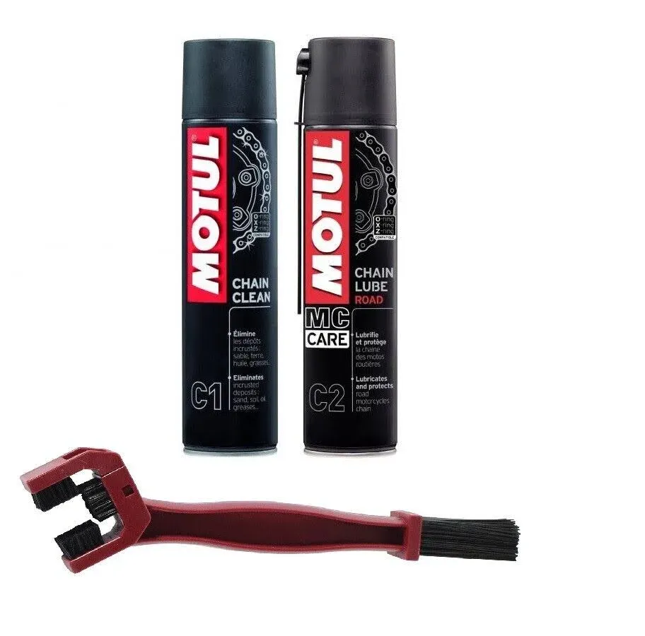 Motul Motorcycle Chain Care Kit